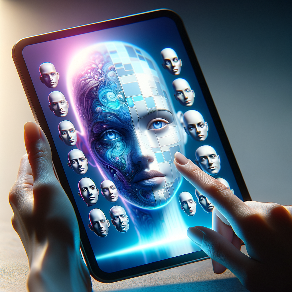 Detailed face swap controls